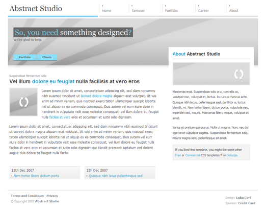 Abstract Studio Layout 1
