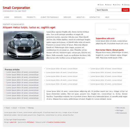 Small Corporation Layout 1